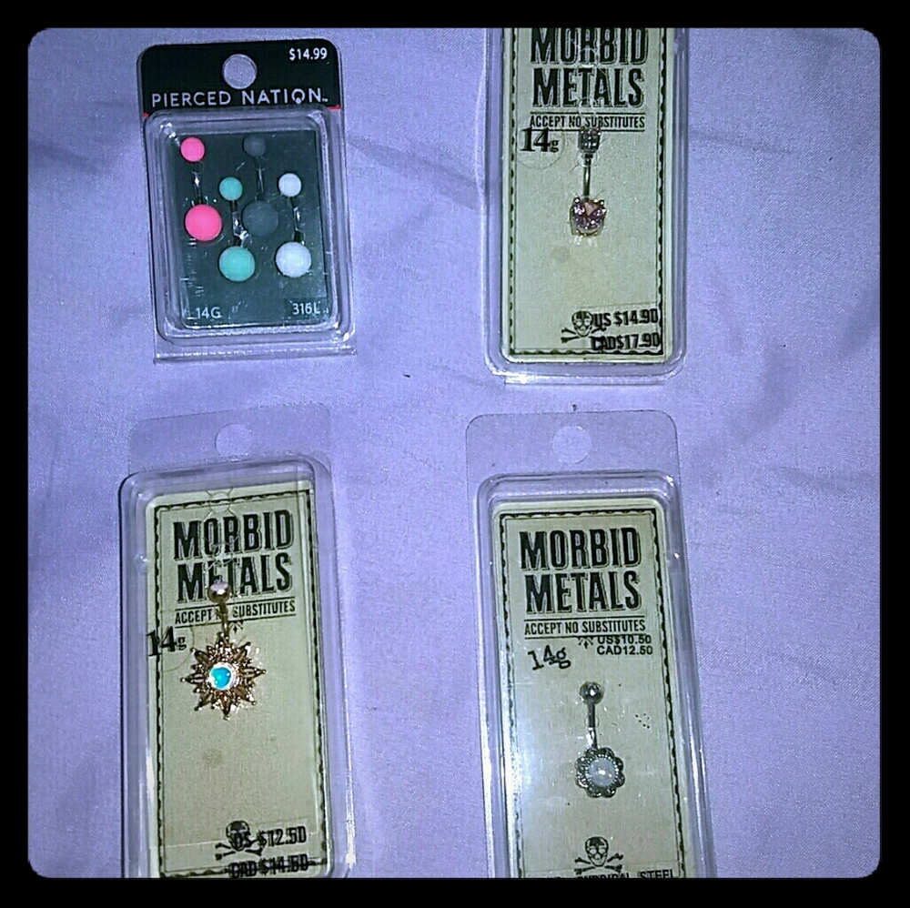 Belly button rings